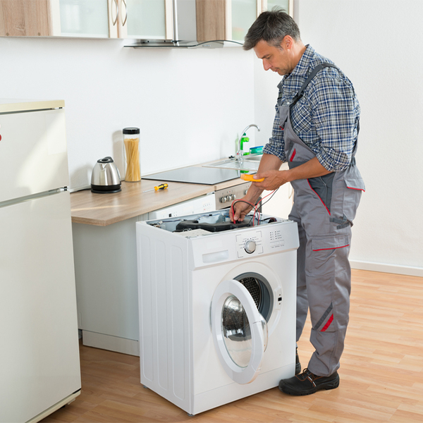 can you walk me through the steps of troubleshooting my washer issue in Westbrook